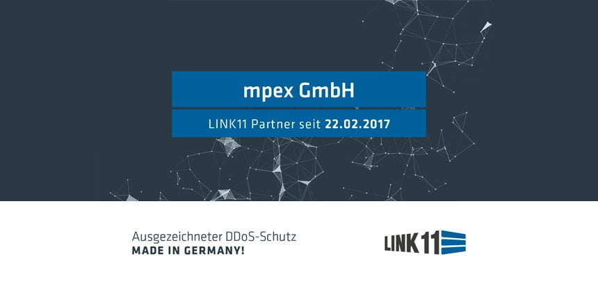 Business Hosting Provider mpex vertreibt DDoS-Schutzlösungen von Link11