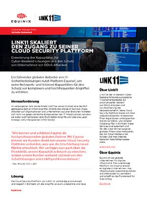 Case Study: Link11 bindet sich an Platform Equinix an