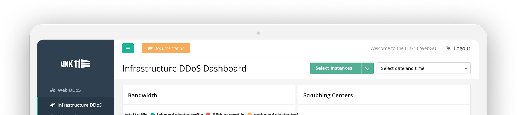 Infrastructure DDoS Dashboard